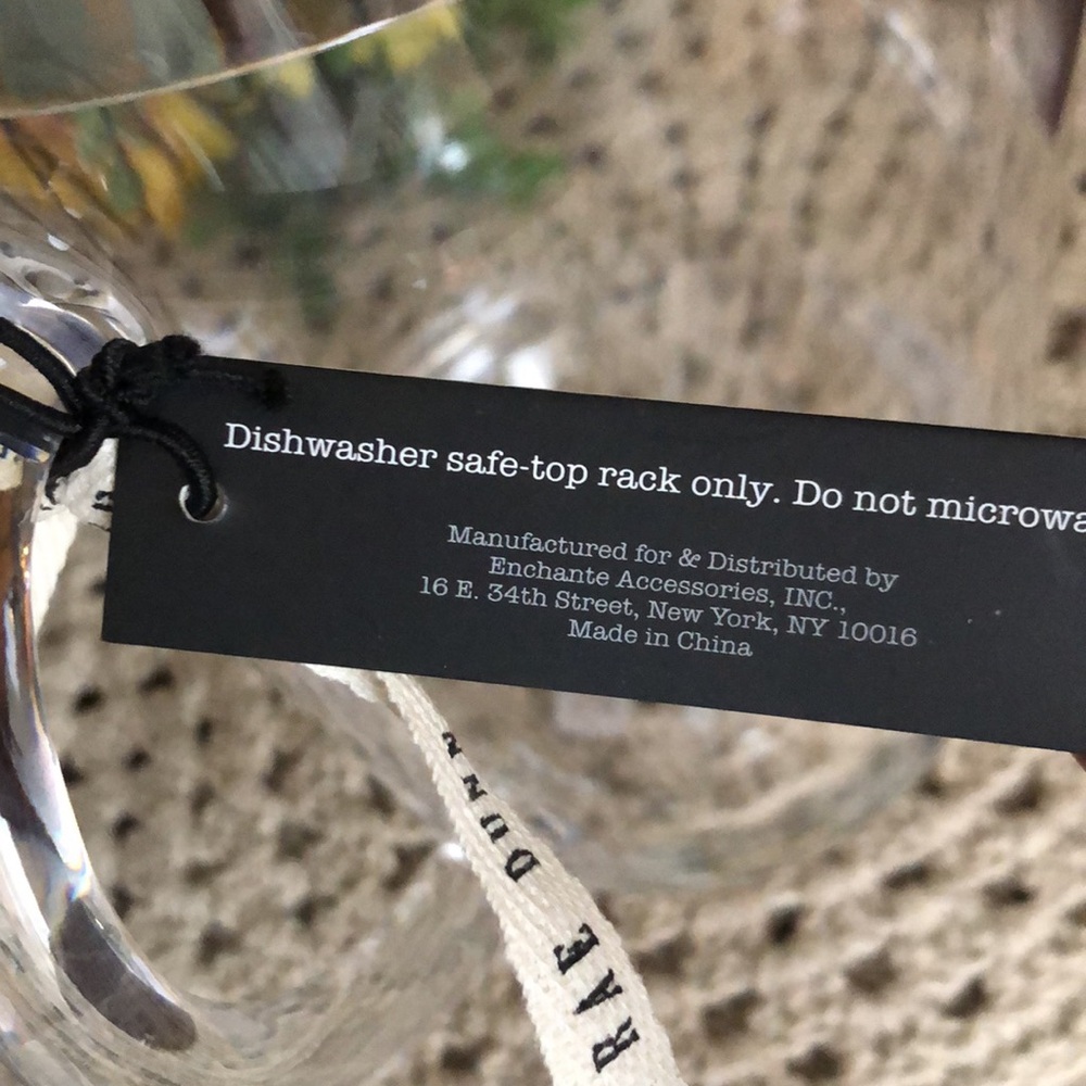 Rae Dunn Clear Acrylic Pitcher with “Hydrate” text - Picture 4 of 9